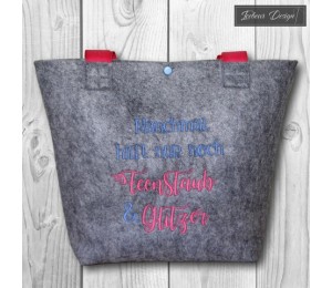 Stickserie - Crazy Unicorn Sprüche